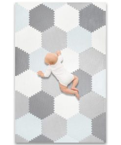 Tapete de Espuma Hexagonal Extra Grueso y No Tóxico Baby