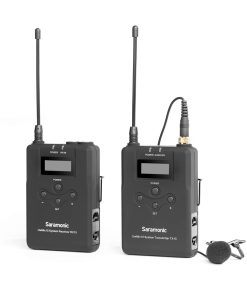 Sistema de Micrófono Inalámbrico de Doble Lavalier UHF