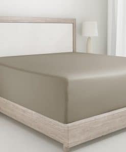 Sábana Ajustable California Design Den -Taupe