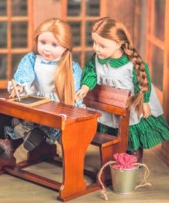 Muebles para muñecas de 18 pulgadas de -Marrón