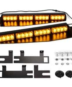 ASPL 32LED Luces de Visera 26 Patrones de Destello Luces de