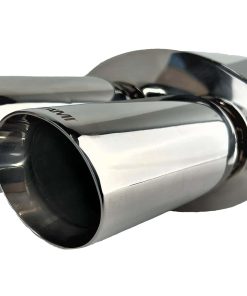 Silenciador de rendimiento de acero inoxidable pulido