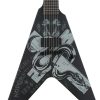 Schecter Chris Howorth V-7 Snake Cross - Negro Satinado