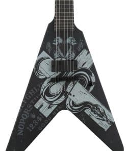 Schecter Chris Howorth V-7 Snake Cross - Negro Satinado