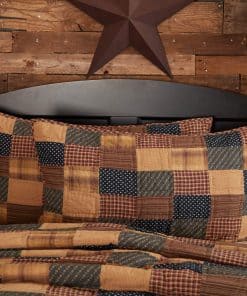 VHC Brands Patriotic Patch Funda de Almohada para