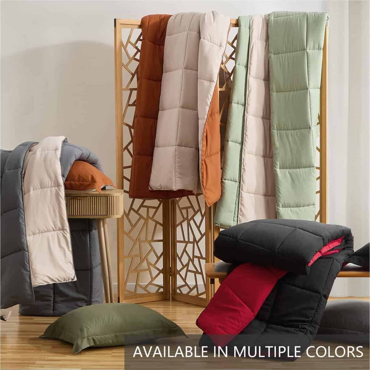 Juego de edredón Homelike Moment Queen Gris, Edredones - Imagen 7