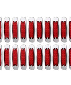 LedVillage 20 Pcs 6.4 Pulgadas Luz Roja LED del Marcador