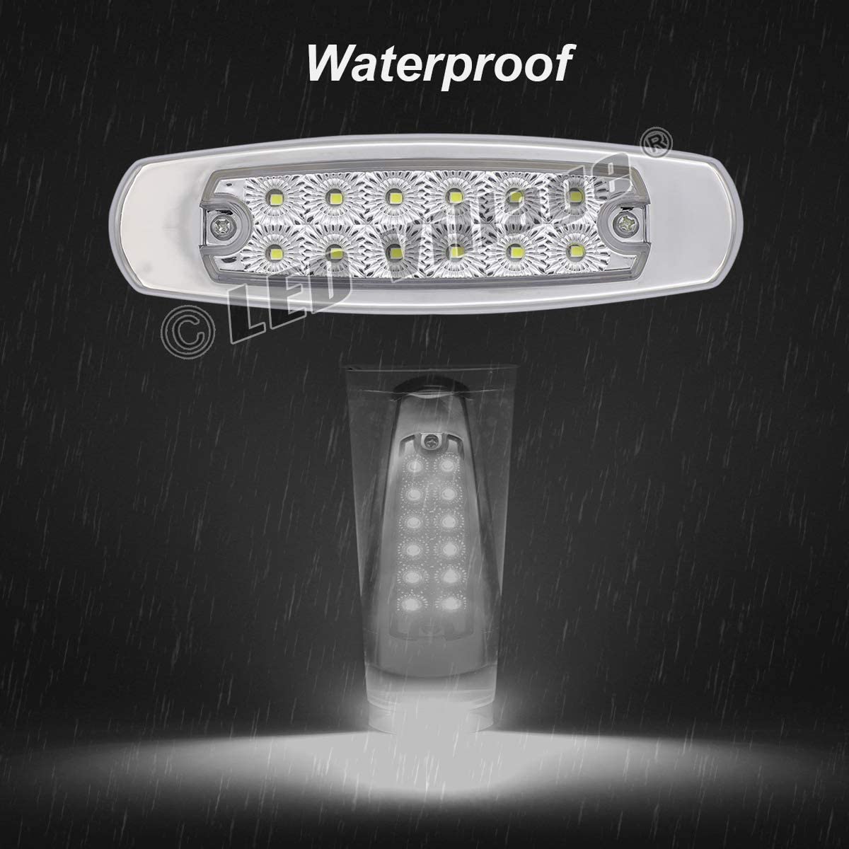 20 Luces Marcadoras Laterales Blancas Ledvillage de 6.4 - Imagen 8