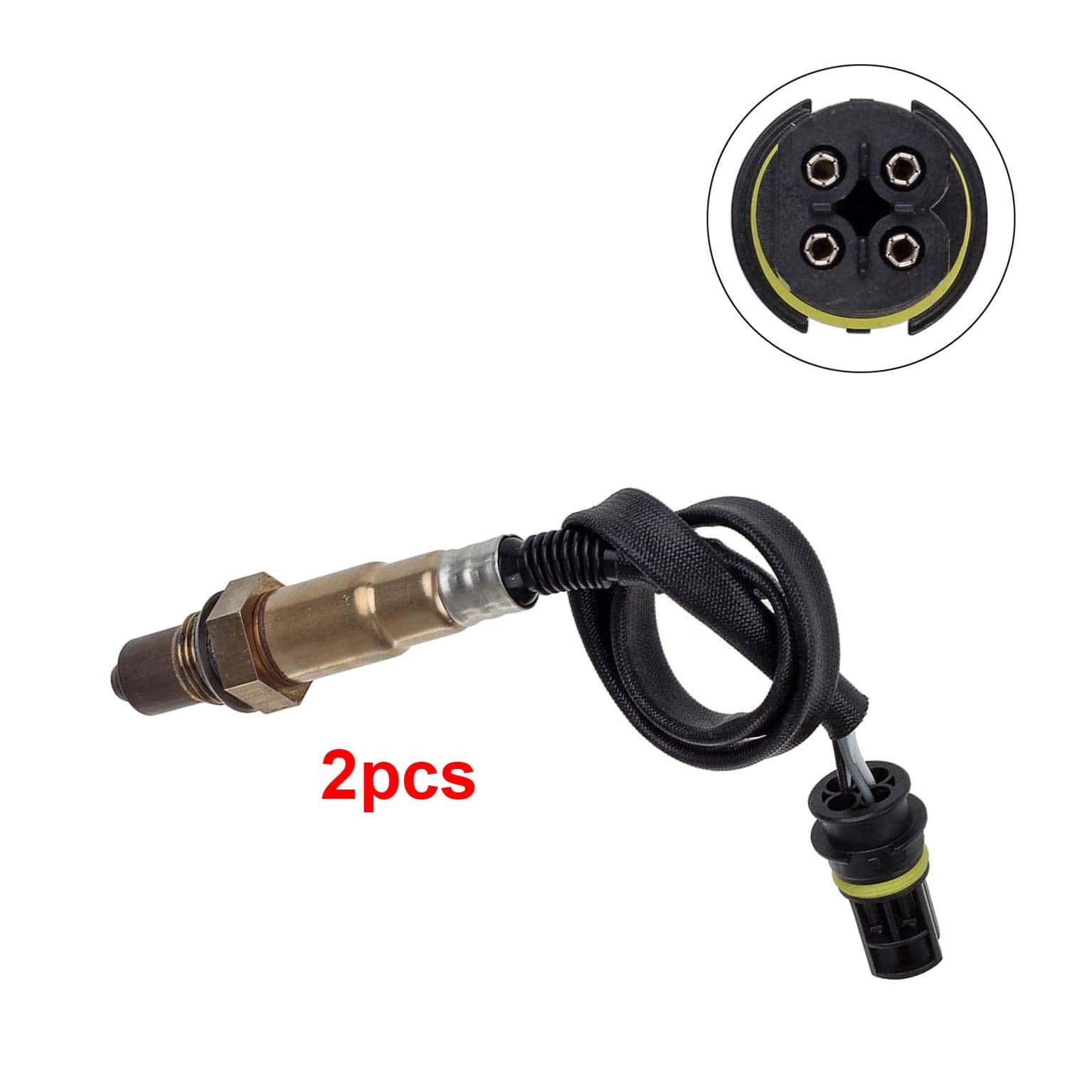 Maxfavor 2PCS Sensor de Oxígeno Arriba O2 Sensor de - Imagen 3