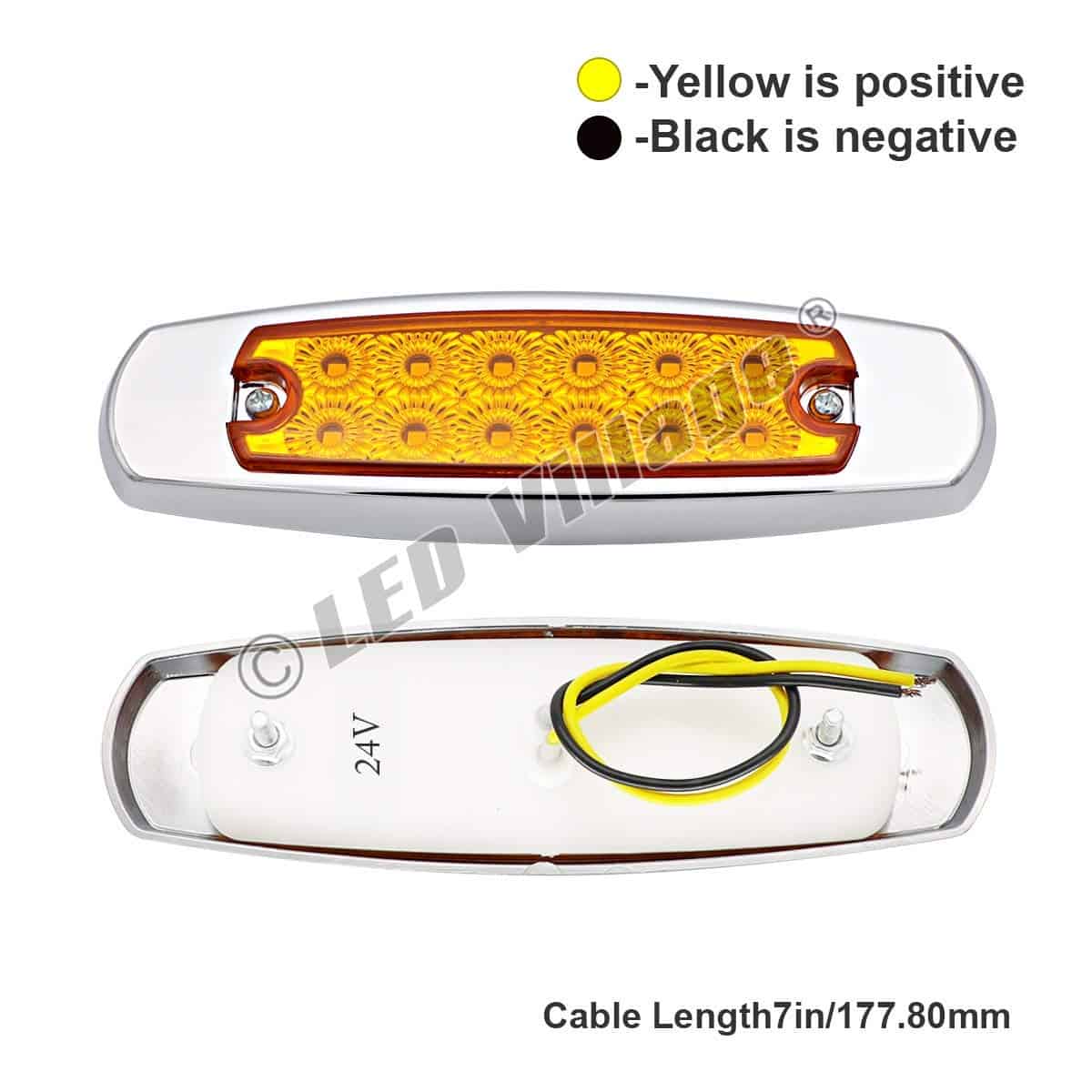 Pack de 20 Luces Marcadoras Laterales LedVillage 6.4 - Imagen 5