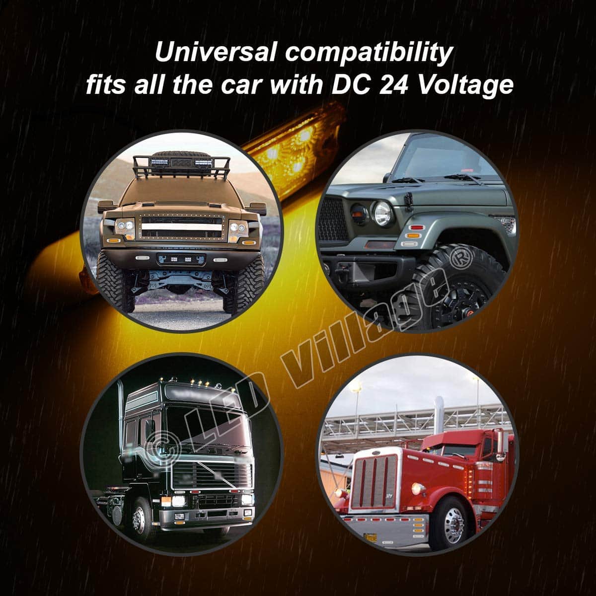 Pack de 20 Luces Marcadoras Laterales LedVillage 6.4 - Imagen 10