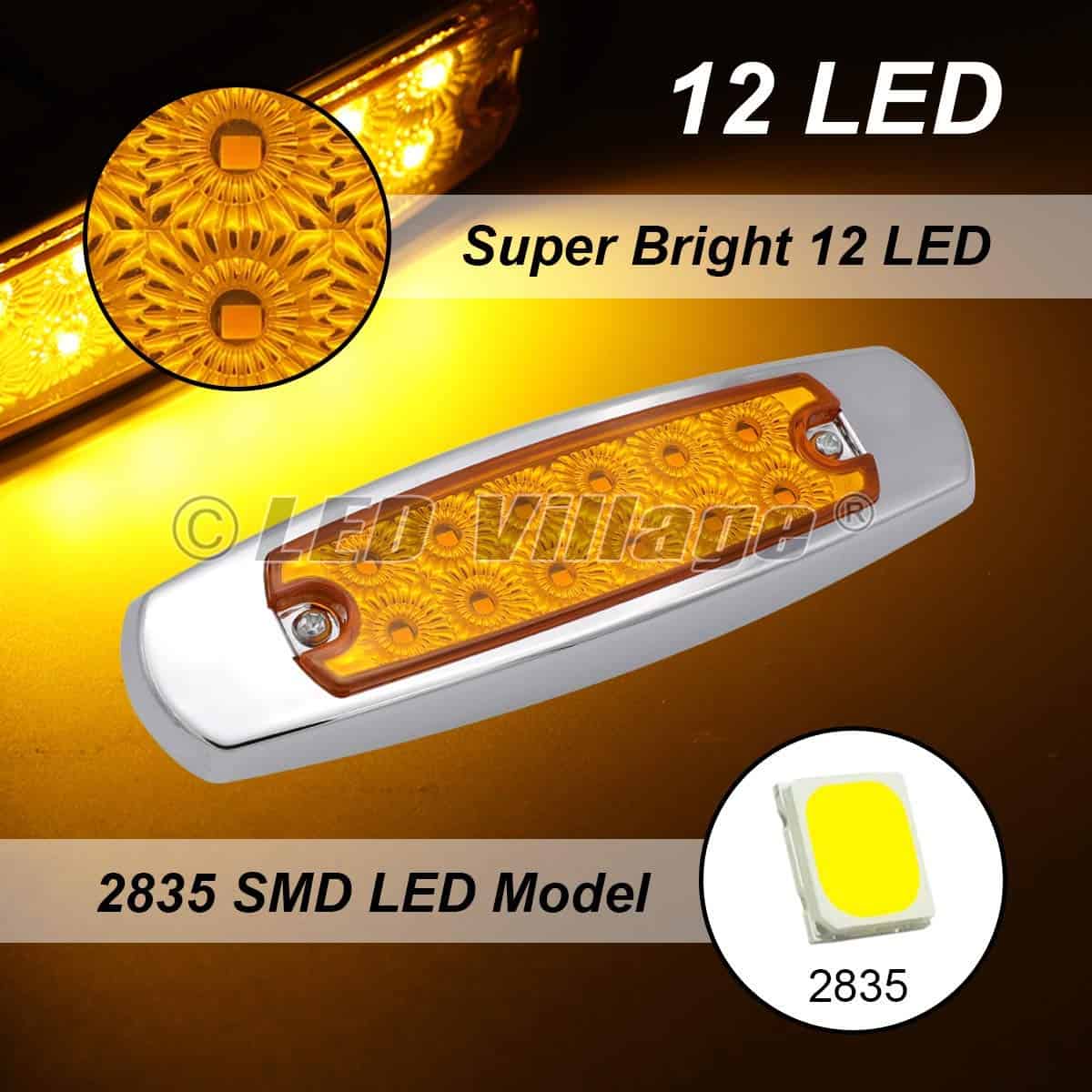 Pack de 20 Luces Marcadoras Laterales LedVillage 6.4 - Imagen 7