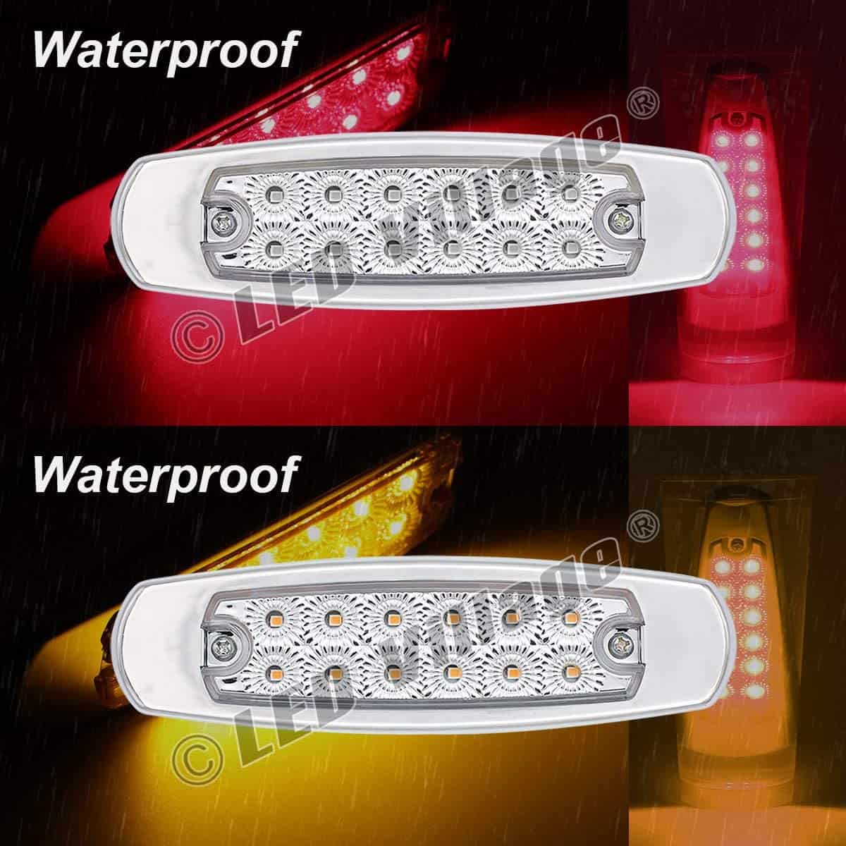 LedVillage Pack de 20 Luces de Marcador Lateral con Forma - Imagen 6