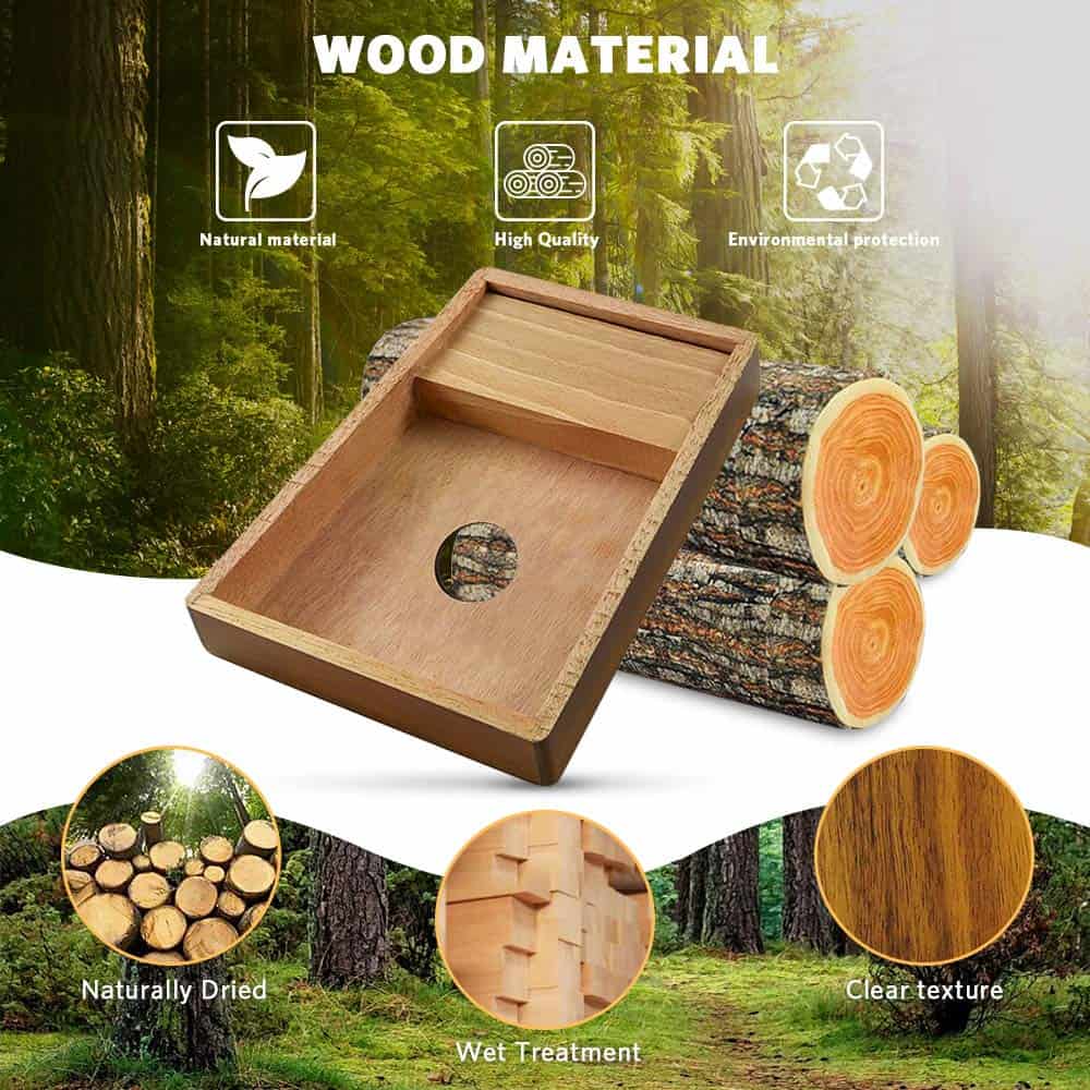 Kalimba Thumb Piano 17 Teclas Anordsem, Cuerpo de Madera de - Imagen 3