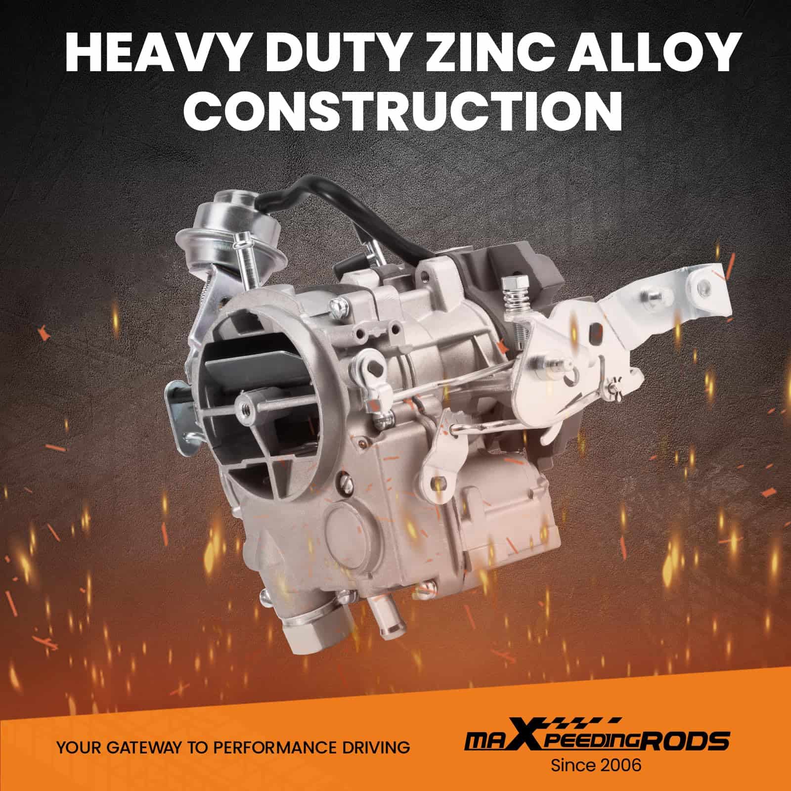 Carburador de 2 Barriles Waverspeed para Rochester 2GC para - Imagen 8