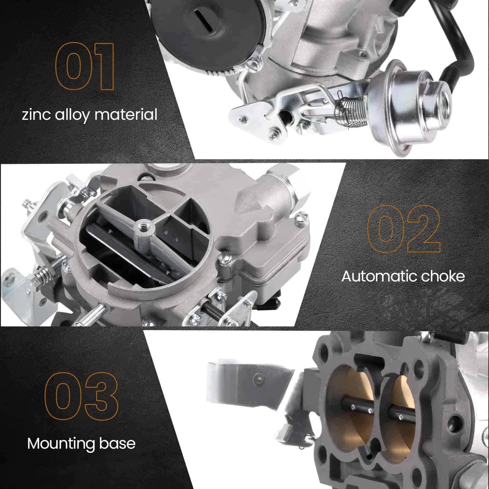 Carburador de 2 Barriles Waverspeed para Rochester 2GC para - Imagen 9