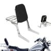 Promise Faster Compatible Motocicleta Respaldo + Perno de