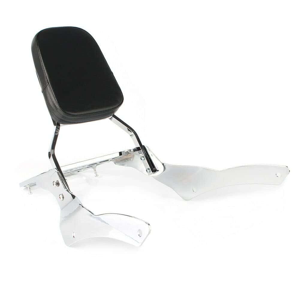 Respaldo de motocicleta + parrilla de equipaje compatible - Imagen 5