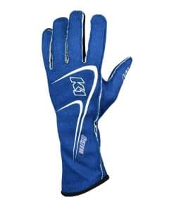 Guante K1 RACEGEAR Track1 Azul Grande SFI 5