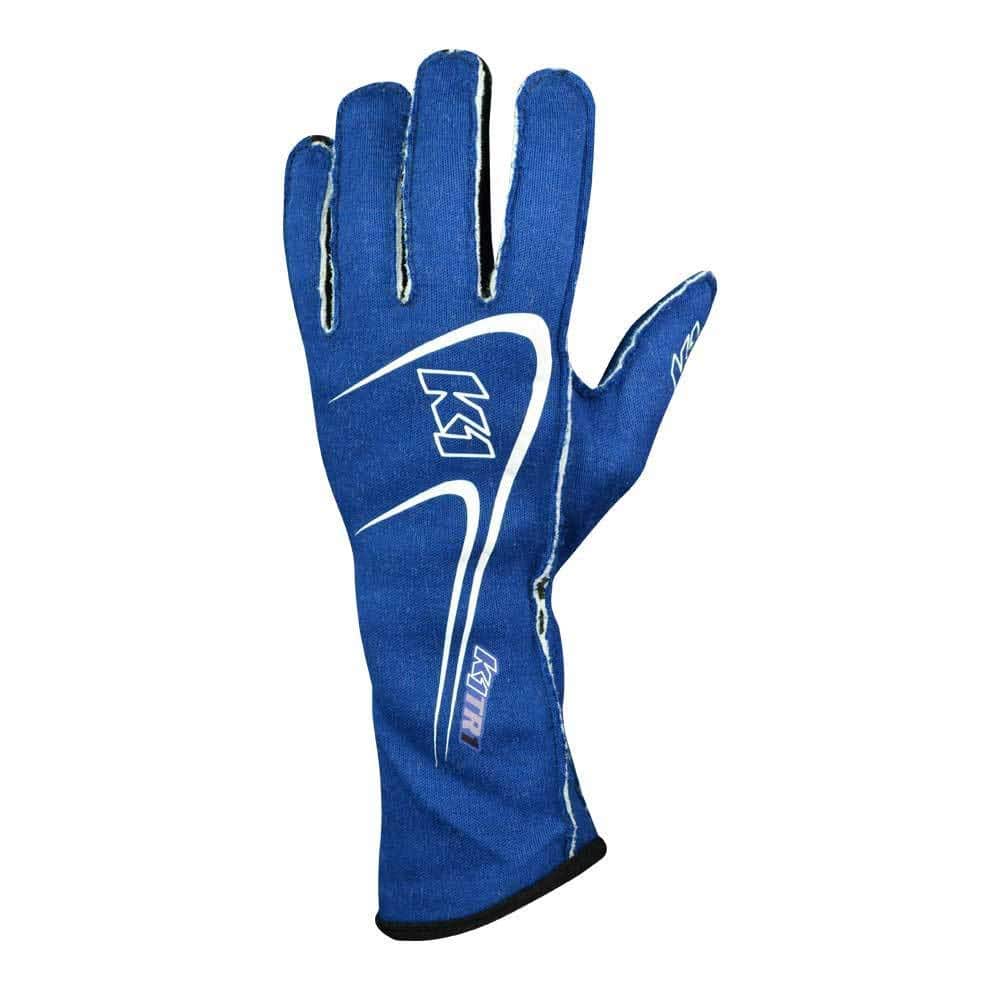 Guante K1 RACEGEAR Track1 Azul Grande SFI 5