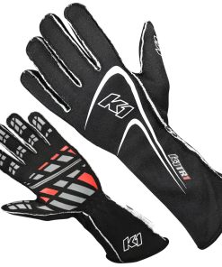 Guante K1 RACEGEAR Track1 Negro Grande SFI 5
