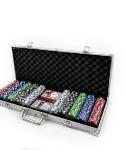 Juego de Poker Tradeopia de 500 Piezas con Maletín de