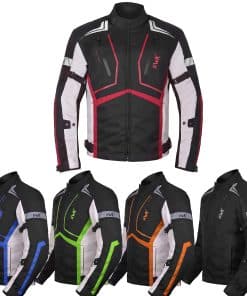 Chamarra de Moto HWK para Hombres y Mujeres -Azul