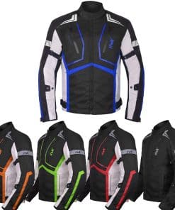 Chamarra de Motocicleta HWK para -Azul