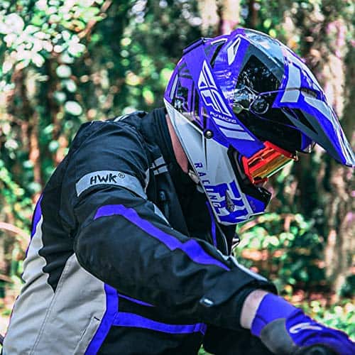 Chaqueta de Moto HWK para Hombre y Mujer Escorpión con Tela - Imagen 6