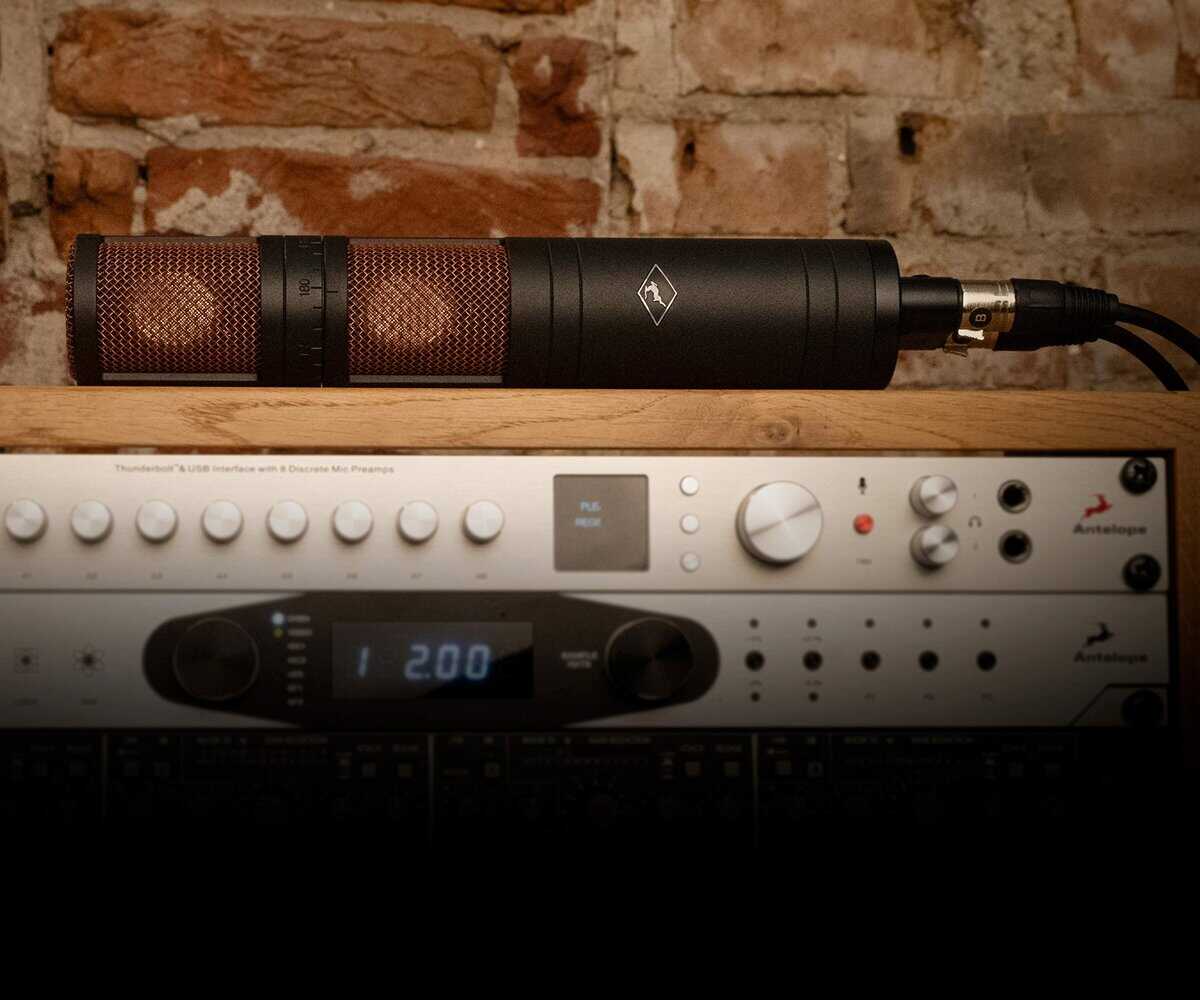 Micrófono de condensador de gran diafragma Antelope Audio - Imagen 8
