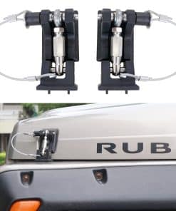 BESTAOO TJ Hood Latches, Kit de cerraduras para capó para