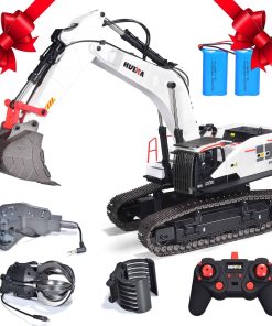 Huina 1594 RC Excavadoras para Adultos Metal 1:14 Escala