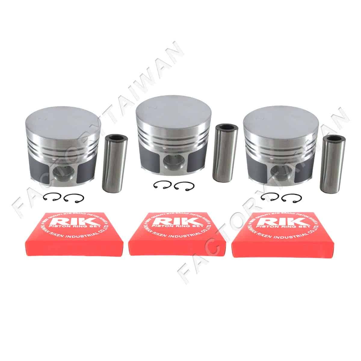 Kit de Pistón + Anillo de Sobremedida 72mm (+0.50mm) para