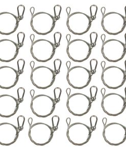 Cable de seguridad de acero inoxidable Bayyee 25.5" para