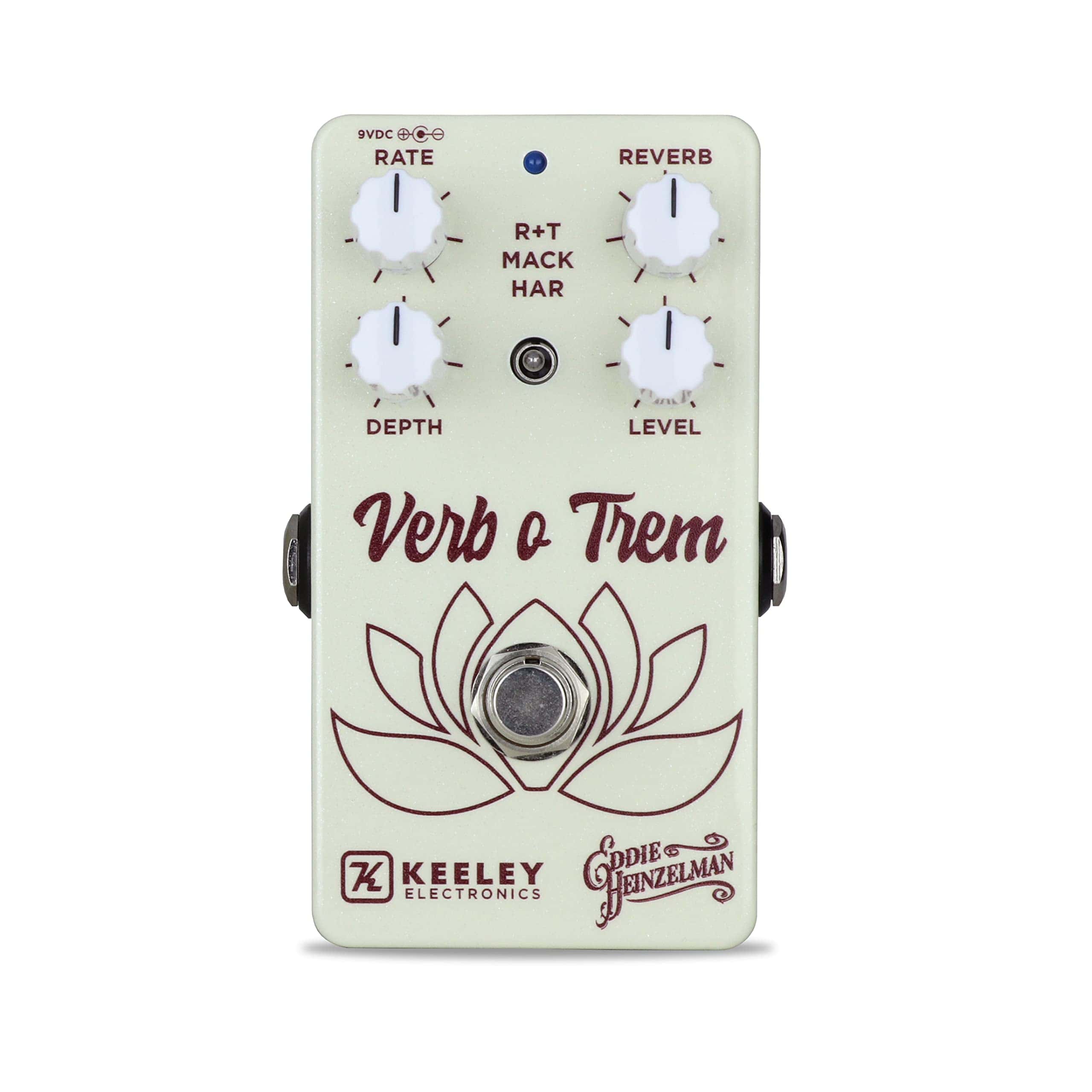Pedal de Reverb y Tremolo Keeley Eddie Heinzelman, Blanco