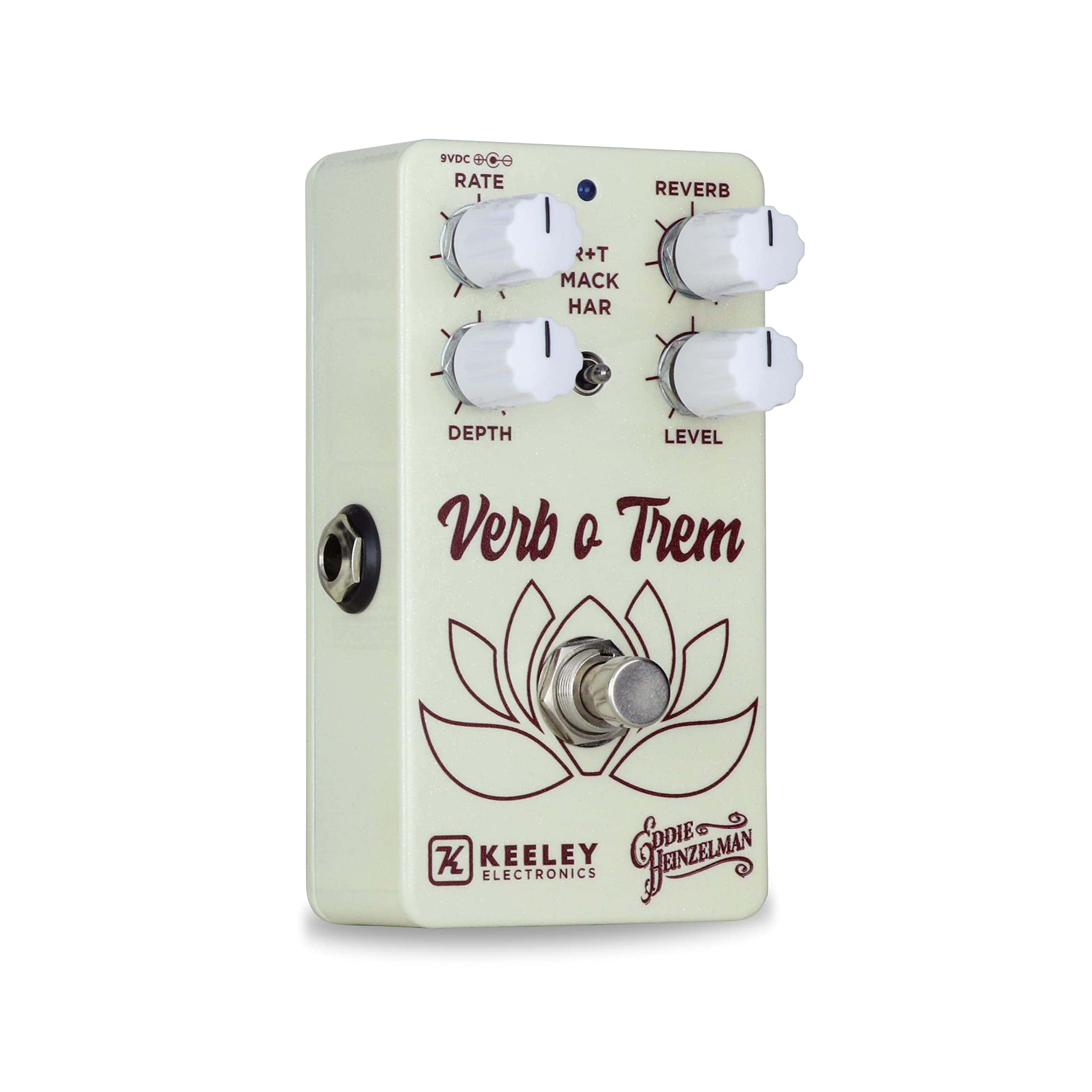 Pedal de Reverb y Tremolo Keeley Eddie Heinzelman, Blanco - Imagen 3