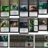 Baraja Golgari Undergrowth - Negro Verde - Modern Legal -