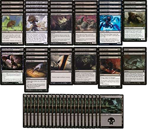 Baraja de control de devoción negra - Modern Legal -