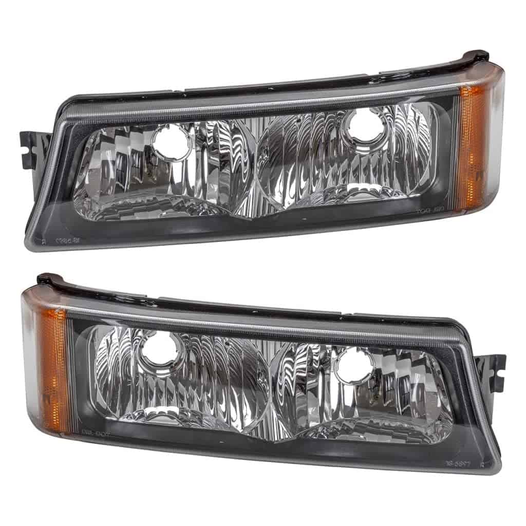 Para 2002-2006 Chevy Avalanche Par de Luces de