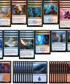 Baraja Izzet Counter/Burn - Azul Rojo - Legal en Moderno -