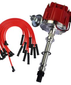 JDMSPEED Nuevo Distribuidor HEI con Cables de Bujía Kit de