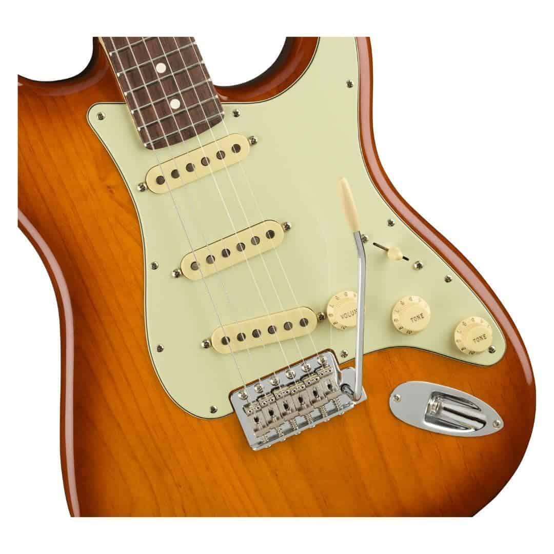 Fender American Performer Stratocaster - Honeyburst con - Imagen 4