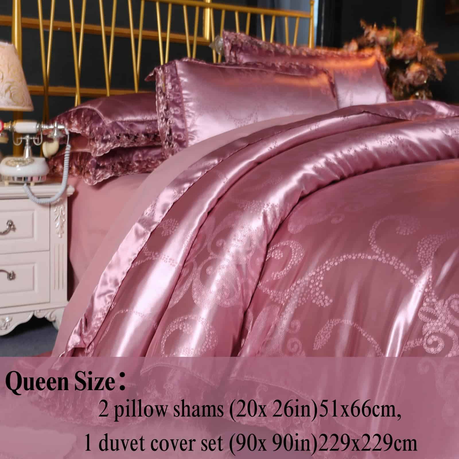 Juego de Funda nórdica de 3 Piezas con Diseño de Damasco - Imagen 3