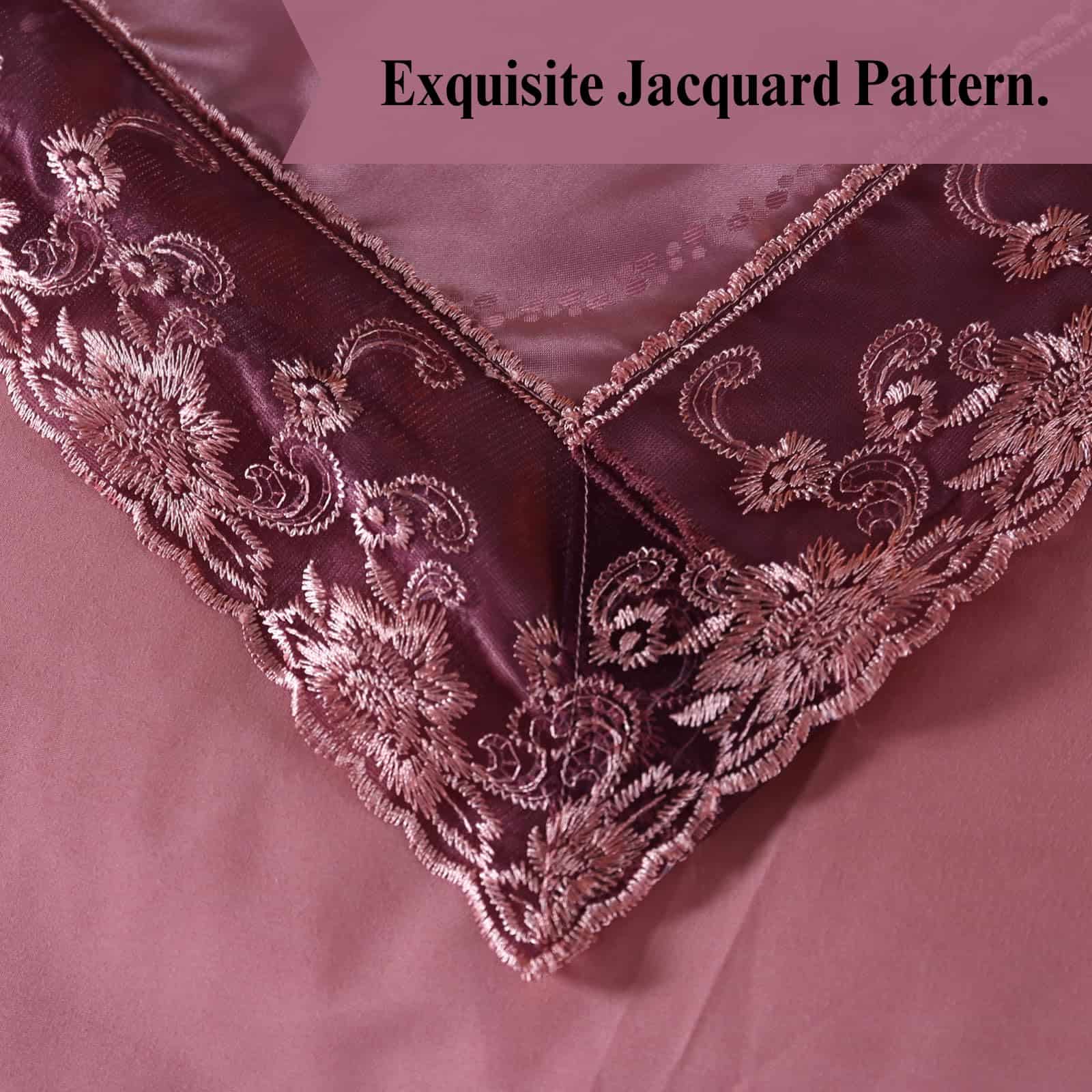 Juego de Funda nórdica de 3 Piezas con Diseño de Damasco - Imagen 5