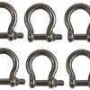 MarineNow 316 Stainless Steel Bow Shackle for Anchor,