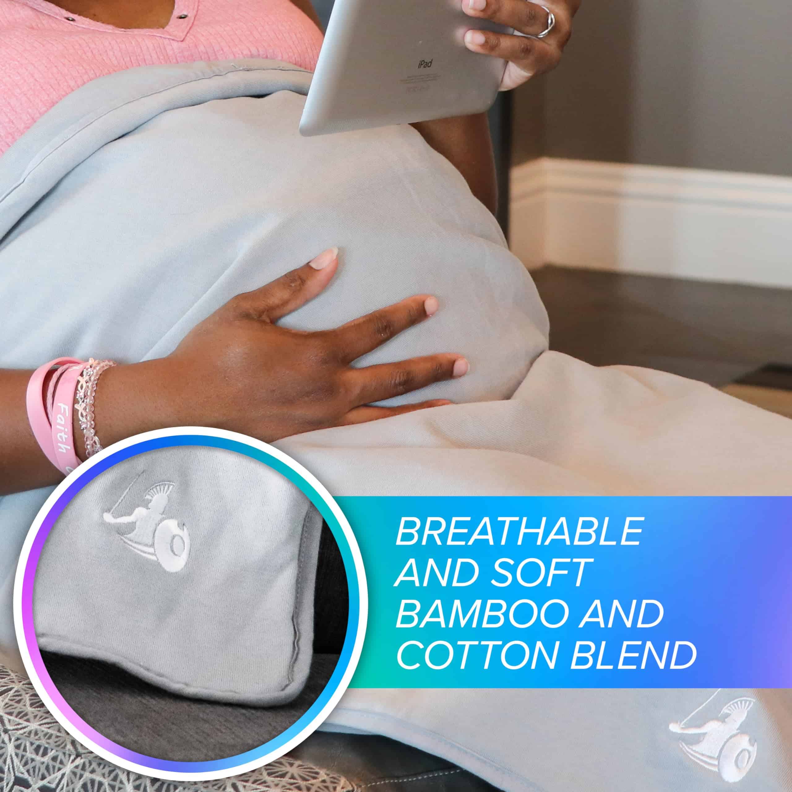 Manta de Protección Contra la Radiación EMF -Gris - Imagen 6