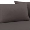Juego de sábanas de franela 100% algodón -Gris