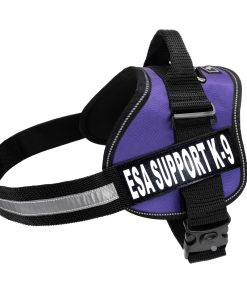 Chaleco para Perro de Apoyo Emocional de Nylon sin Tirón,