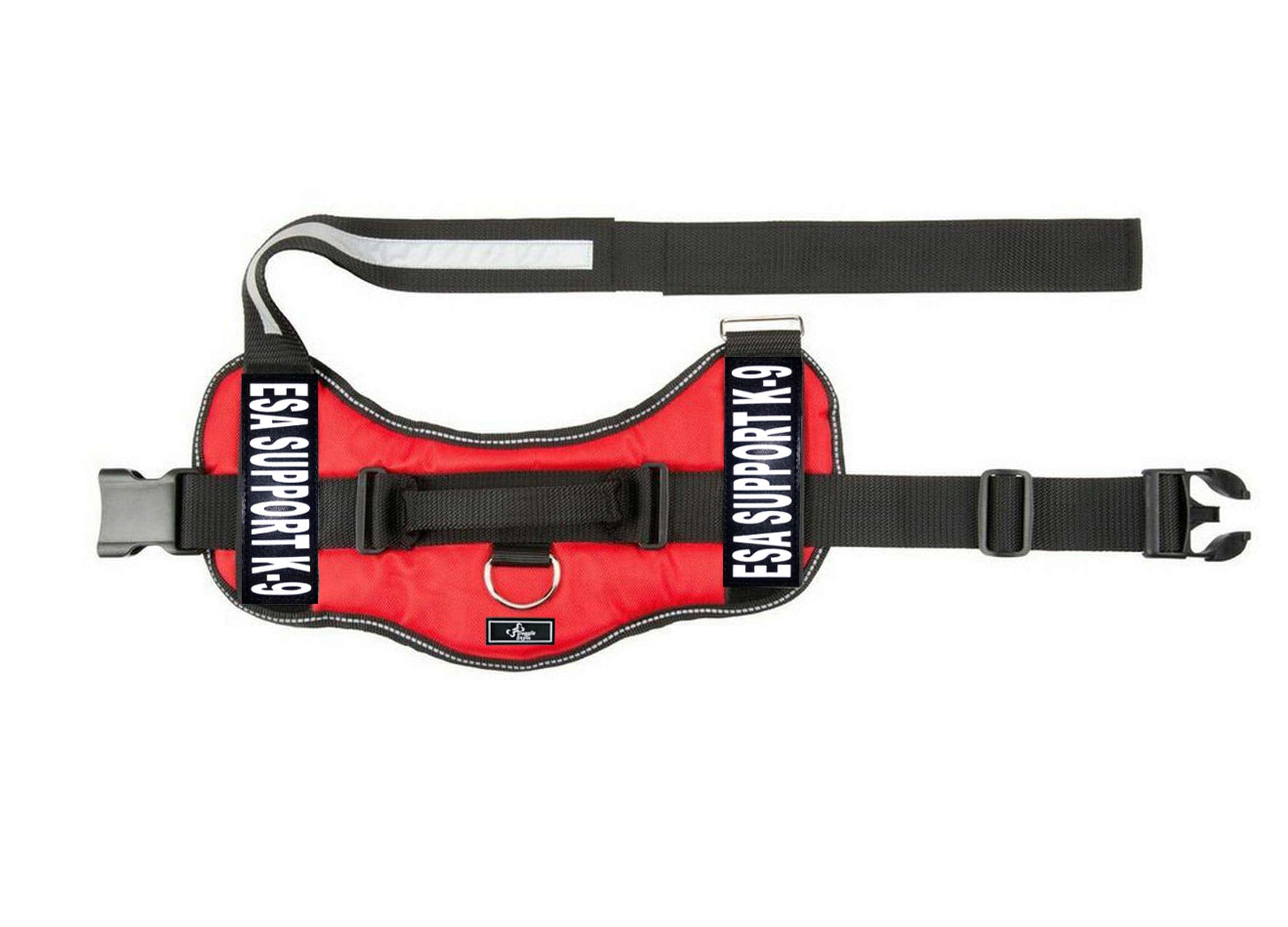 Chaleco de Perro de Apoyo Emocional en Nylon Sin Tirar, - Imagen 4