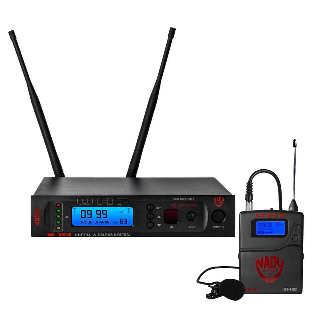 Nady W-1KU LT Sistema inalámbrico de micrófono de